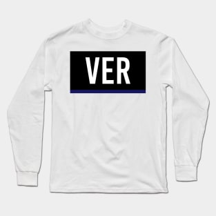 Max Verstappen Driver Tag Long Sleeve T-Shirt